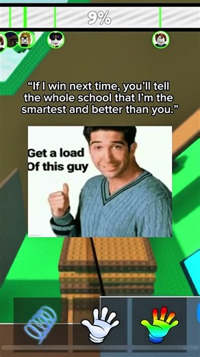 That actually made her speechless.. 😹 #roblox #robloxrant #shorts