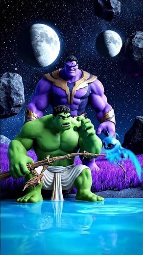 হাল্কের এলিয়েন পুকুরে মাছ ধরা 🎣 | Hulk Fishing in Alien Pond #banglacartoon