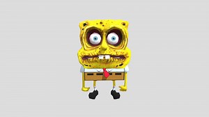 spongebob - Download Free 3D model by Alienbendev (@nicholasklang03)