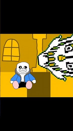 the last corridor #undertale #sans #gasterblaster #animation #frisk #undertalefanart