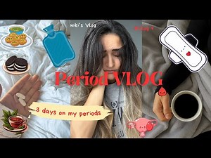 A Period Day in My Life | Very Realistic | Tips on Periods, Cramps, herbal tea, Anemia, Cozy Vlog