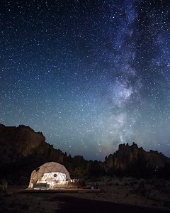 Looking for a unique way to mark the #Apollo50th anniversary? Take in the night sky from a geodesic dome - there are hundreds on Airbnb around the world. abnb.co/j6qln | Airbnb