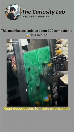 P&P machine for PCB 😱 #shorts