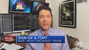 'Long bitcoin' is the market's most crowded trade, according to a new Bank of America survey