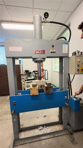 Concrete block testing