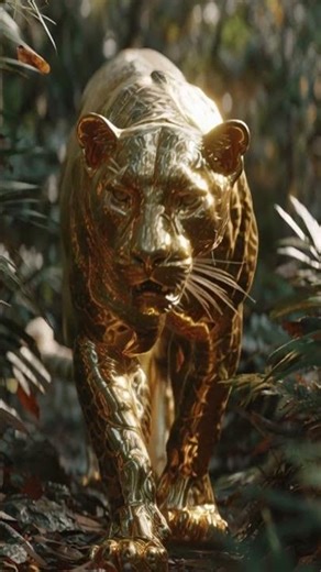 From Leopard to Golden Leopard ✨🐆The Transformation of Pure Gold #cuteanimals #betrayal #heartspeaks