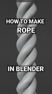 10K views · 77 reactions | How to Make Rope in Blender? #blendertips #blendertutorial #blendercommunity #blender3d #3dmodeling #tutorial | Blender Tips MX | Facebook