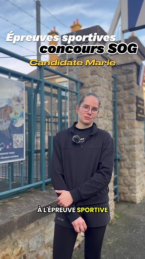 Marie réussit le concours de sous-officier de gendarmerie