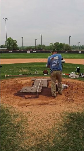 Pitchers Mound Rebuild