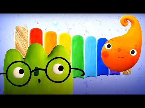 One, Two, Fun! Count with Claymotions | Learning cartoons for kids 🟡 Cartoon Box