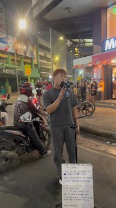 POV: A busker at Colon Night Market recognizes you from social media and hands you the mic 🎤✨ 🎥Daiaen Sahyeong | Jovie Loon