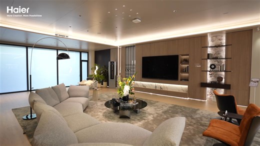 3.5M views · 4.2K reactions | Something revolutionary is coming… Haier unveils tomorrow’s smart living—where AI evolves from assistant to intuitive partner. What if your home learns your rhythms before you do? Stay tuned. Decode the future.烙✨ #Haier #AIforHomeAIforYou #AWE2025 | Haier | Facebook