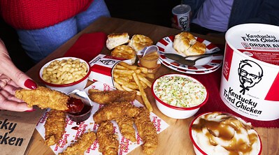 KFC popular menu item, launches $20 build a bucket meal