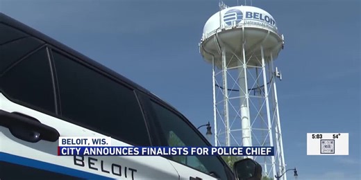 Beloit police chief finalists dwindled down to 3 options