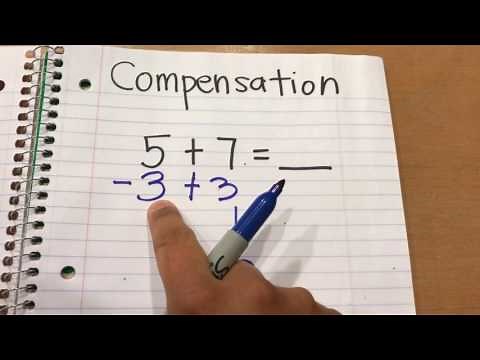 Math Strategy: Compensation, Single-Digit Addition