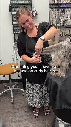 Why Thinning Shears are Bad for Curly Hair