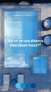 3K views · 20 reactions | ✨ Así se ve una alberca bien diseñ-hada栗✨...