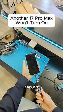 17 Pro Max Won’t Turn On 🥶 #brokenfix #smartphone #fix #problemfix