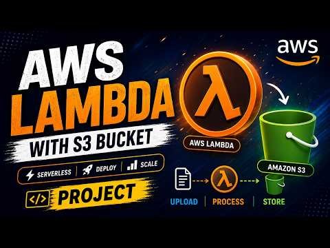 AWS Lambda with S3 bucket end to end project.