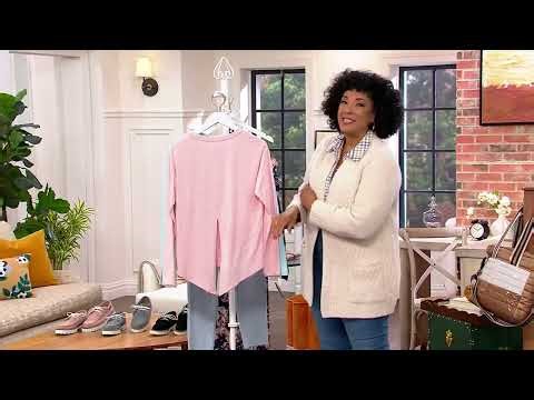 AB by Addison Bay Tie Back Long Sleeve on QVC