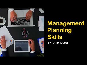 What are Management Planning Skills?