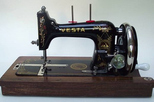 The Antique Vintage Vesta Sewing Machine (Value, Dating)