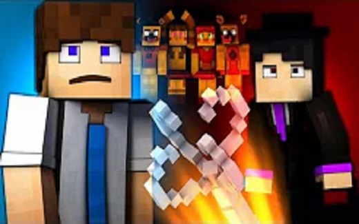 【EnchantedMob】"Disconnected"（分离） | FNAF SL Minecraft Music Video（双语字幕）