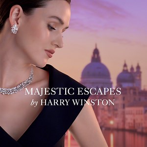 A brilliant homage to the City of Canals, this high jewelry suite echoes Venice’s grand architecture and intricate waterways through fluid diamond motifs as spectacular as their namesake. Explore these one-of-a-kind designs: http://ms.spr.ly/6186o8W8g #HarryWinston #MajesticEscapes #WinstonHighJewelry | Harry Winston
