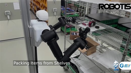Robotis AI 工人 演示视频