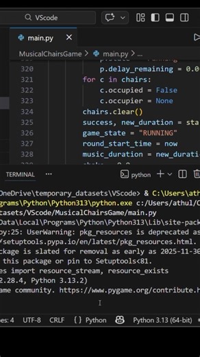 use pygame make games 🌟 #pyaihub #computervision #coding #education