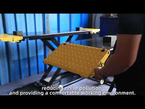 3.5T Mid Rise Scissor Lift in Action | Quick Setup & Lifting Demo