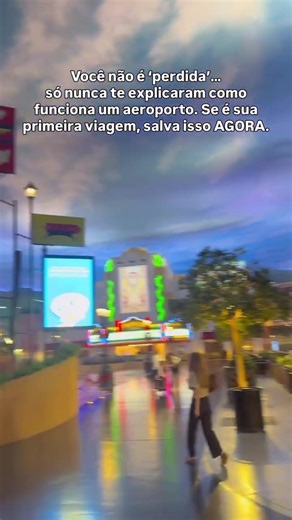 Nunca viajou de avião?