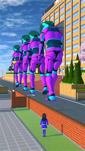 There's a monster on my head 🥺 KOMINZ #sakuraschoolsimulator #sakurashorts