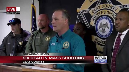 420K views · 2.7K reactions | ENDED: Clay County sheriff holding press conference after 6 killed overnight. | WTVA 9 News | Facebook