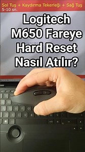 How to perform a hard reset on a Logitech M650(L) mouse? How to fix connection/pairing problems?