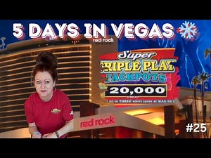 Winning on Super Triple Play Jackpots at Red Rock! #videopoker,#highlimit,#casino,#gambling