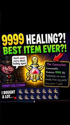 I Thought This Was The BEST Healing Item In Calamity...