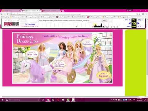 Barbie Games Princess Dress Up and Makeup Game