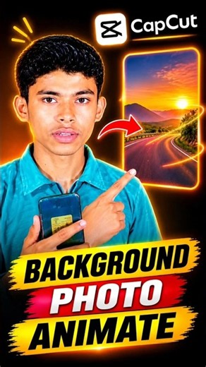 CapCut Background Photo Animation 🤯 | Animate Any Background Photo Like a Pro
