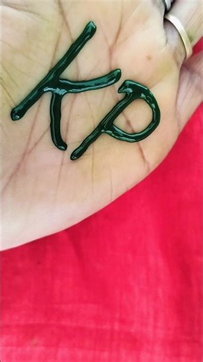 KP name se tattoo mehndi designs #tattoo #hennatattoo#shorts #mehnditattoo #art #viral #yt #song