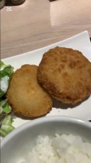 『山形ランチ』鳥縁さん米沢牛メンチコロッケ定食