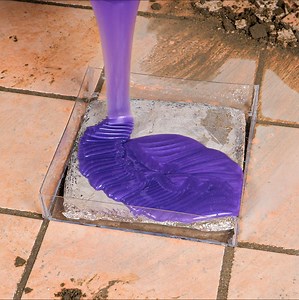 Easy broken tile repair with eco-friendly material 🌳 | Patch it
