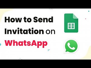 How to Send Invitation on WhatsApp - WhatsApp Message Sender for Wedding, Engagement, B'day