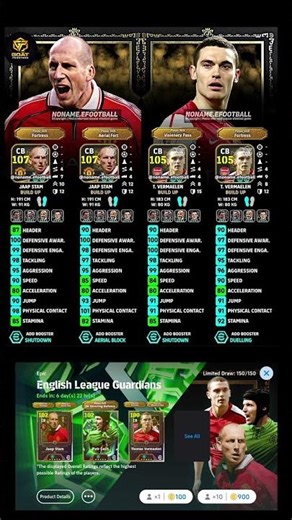 JAAP STAM 107 & VERMAELEN 105 DEFENDER GUIDE 😱 Best Training Build #efootball2026 #jaapstam