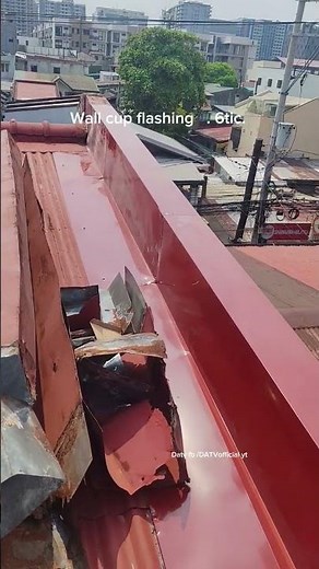 how to dismantling wall flashing and install