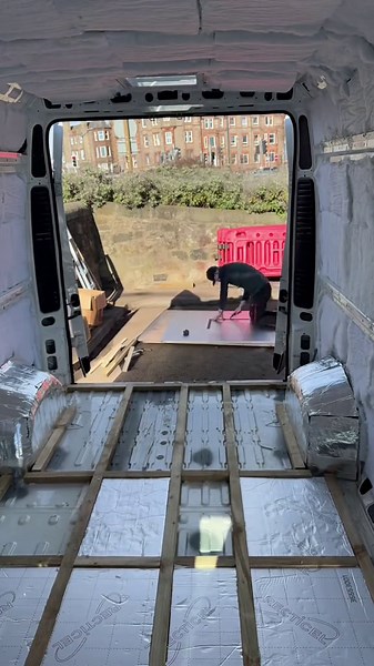 DIY Campervan Floor Insulation Install