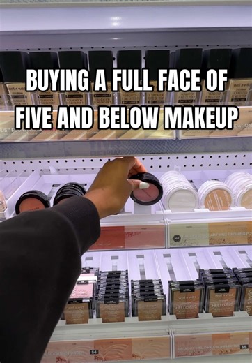Affordable Full Face Makeup from Five Below