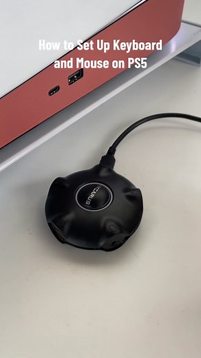 How to Set Up Keyboard and Mouse on PS5 #ps5 #ps5controller #ps5console #playstation #gaming #game #gamer #keyboardandmouseonconsole #hycarus #hycarusadapter #keyboardandmouseadapter #hycaruskeyboardandmouseadapter #rainbowsixsiege #rainbowsix #foryou #foryoupage #fypシ