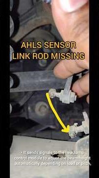 IS YOUR CAR HEADLAMP tilt up, down, or flick randomly while driving? AUTO HEADLAMP LEVELING SENSOR