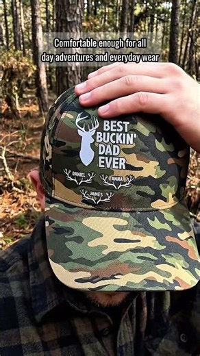 Father's Day Gifts | Best Buckin' Dad | Grandpa Ever | Personalized Cap